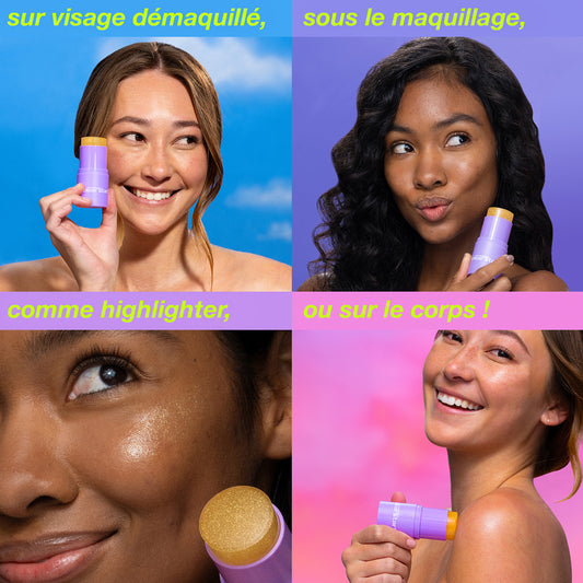 golden hour hydrating spf 30 stick | stick solaire spf 30 hydratant + illuminateur