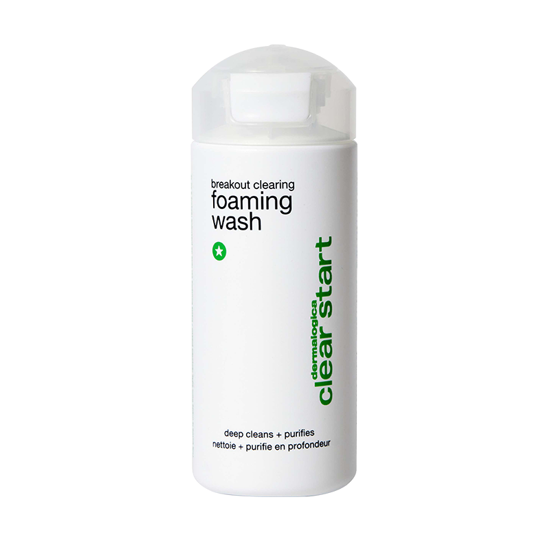 breakout clearing foaming wash