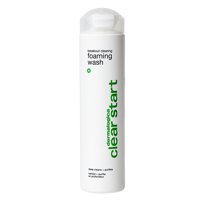 breakout clearing foaming wash