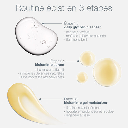 Daily Brightness Boosters | trio essentiels boosters d’éclat