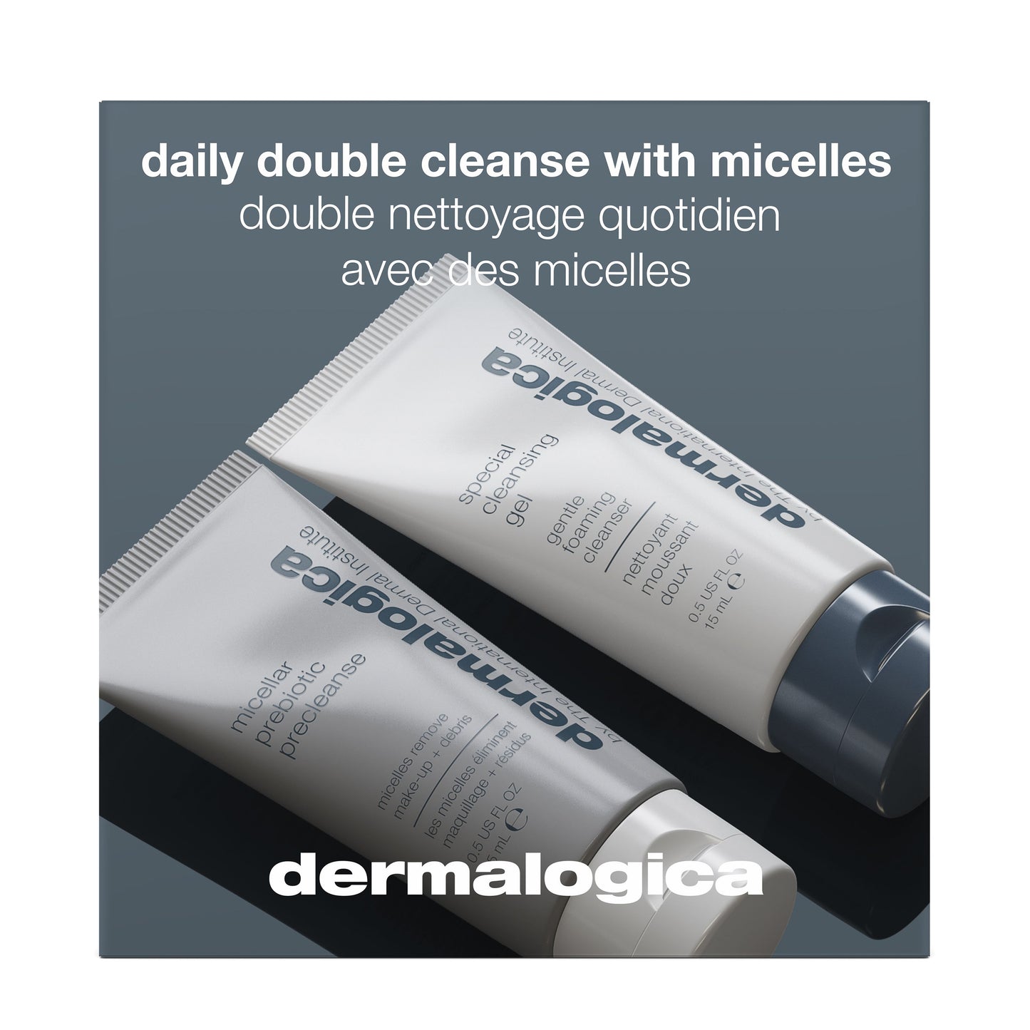 offert : coffret daily double cleanse with micelles | duo double nettoyage