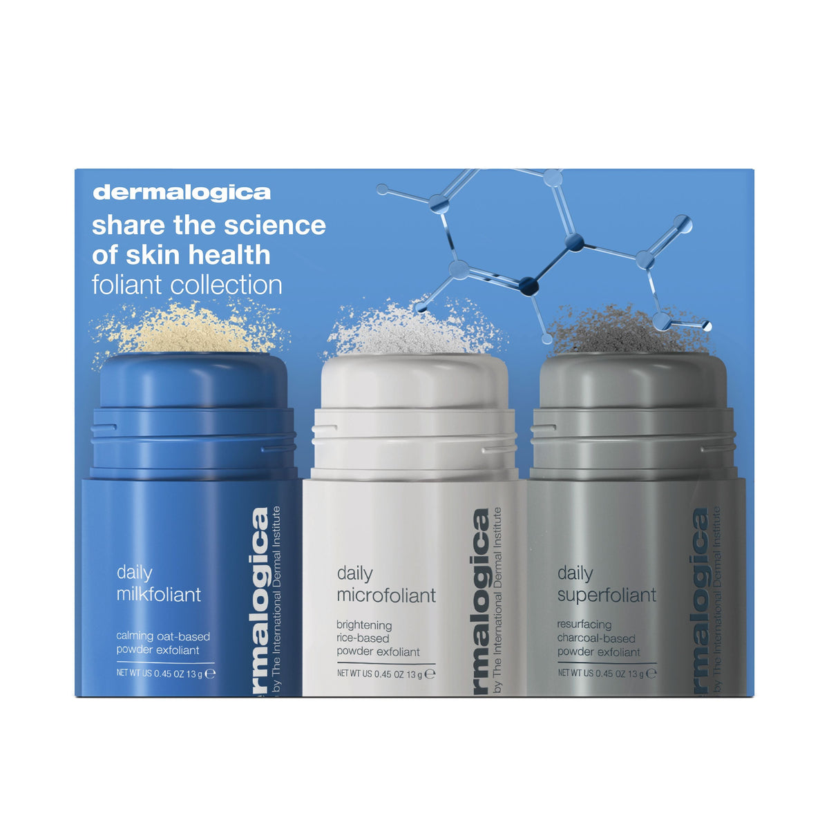 Foliant for all | Trio d'exfoliants en poudre best sellers