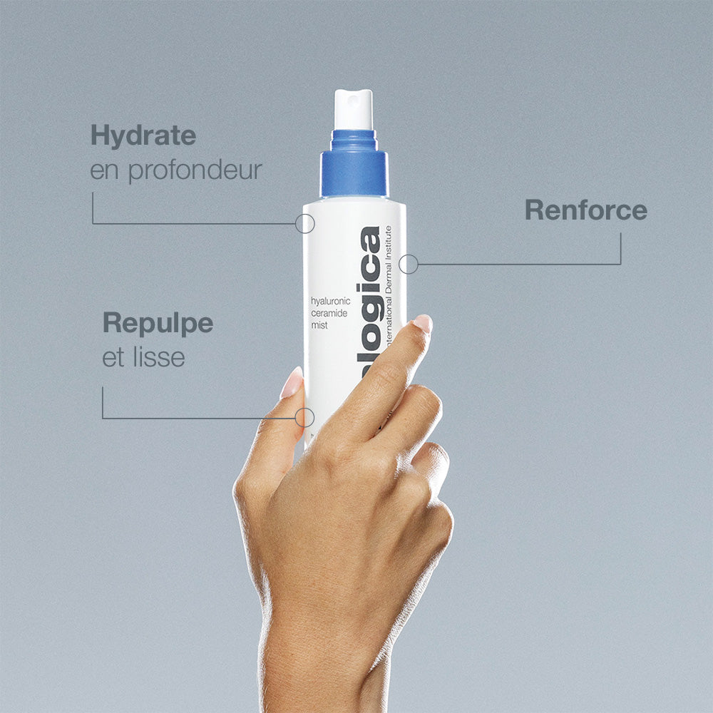 hyaluronic ceramide mist | brume hydratante et fortifiante à l'acide hyaluronique
