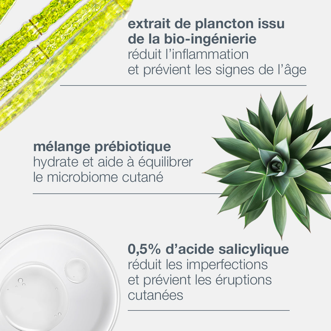 breakout biotic moisturizer | hydratant prébiotique anti-imperfections