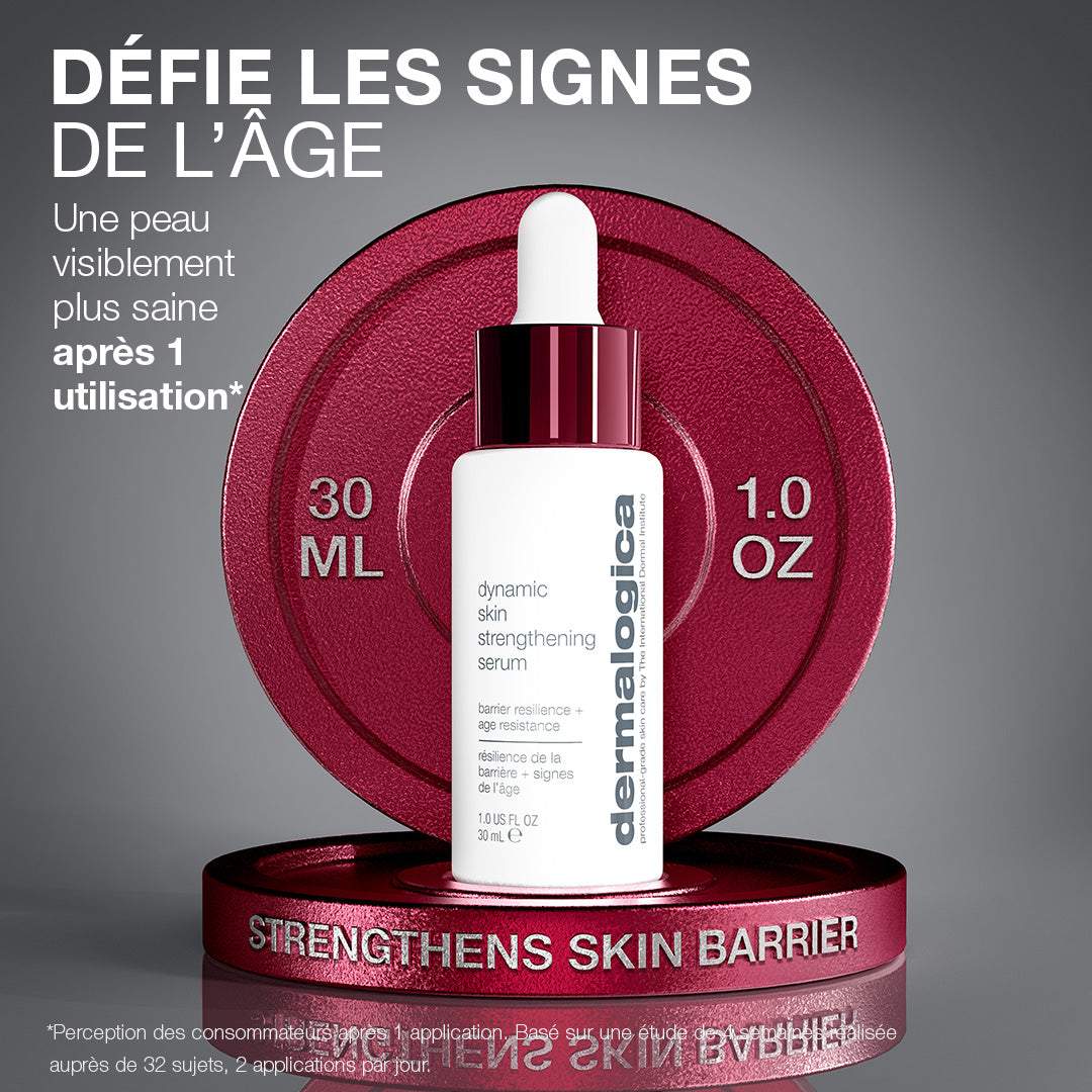 dynamic skin strengthening serum | sérum fortifiant aux peptides