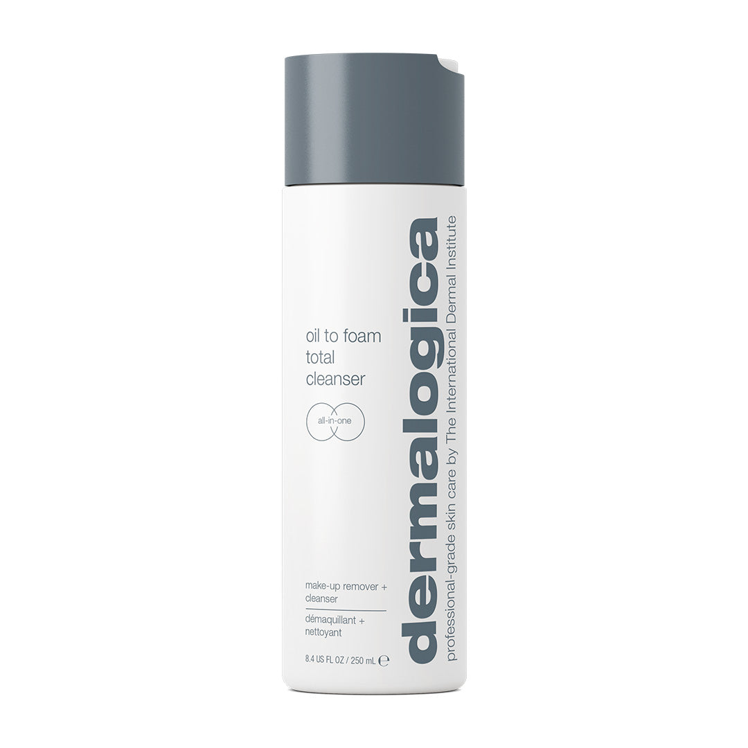 oil to foam total cleanser | démaquillant & nettoyant huile-en-mousse