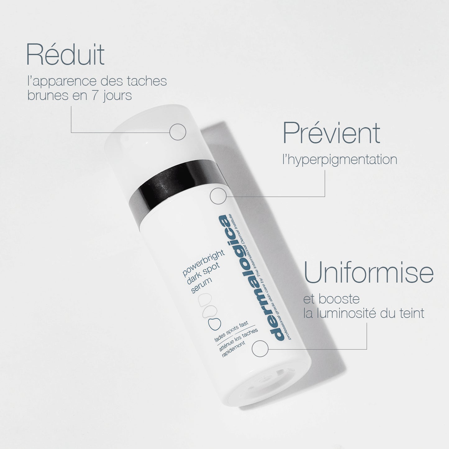 duo anti-taches pigmentaires | powerbright dark spot serum + powerbright moisturizer SPF50