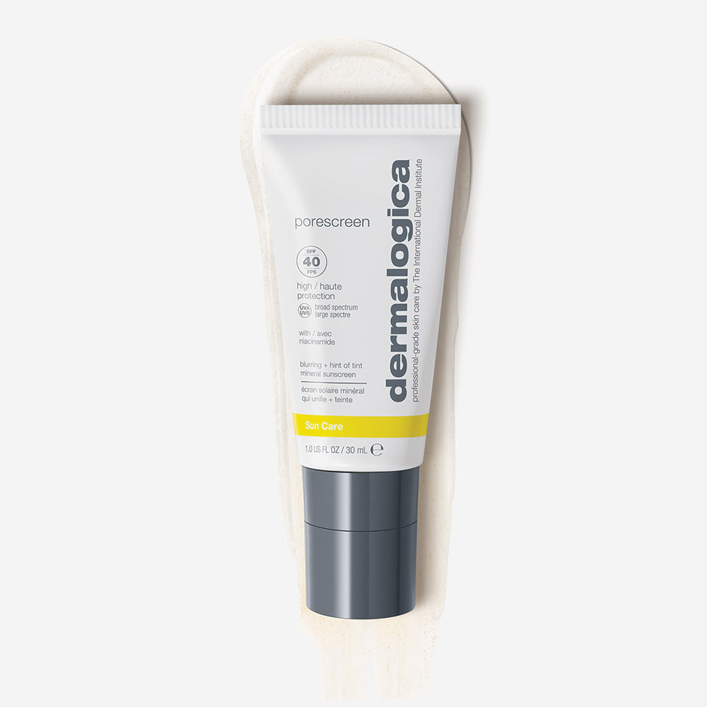 porescreen spf 40 | base de teint SPF40 réductrice de pores