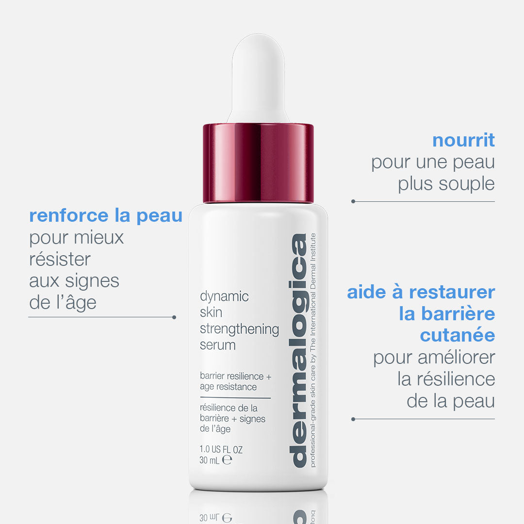 dynamic skin strengthening serum | sérum fortifiant aux peptides