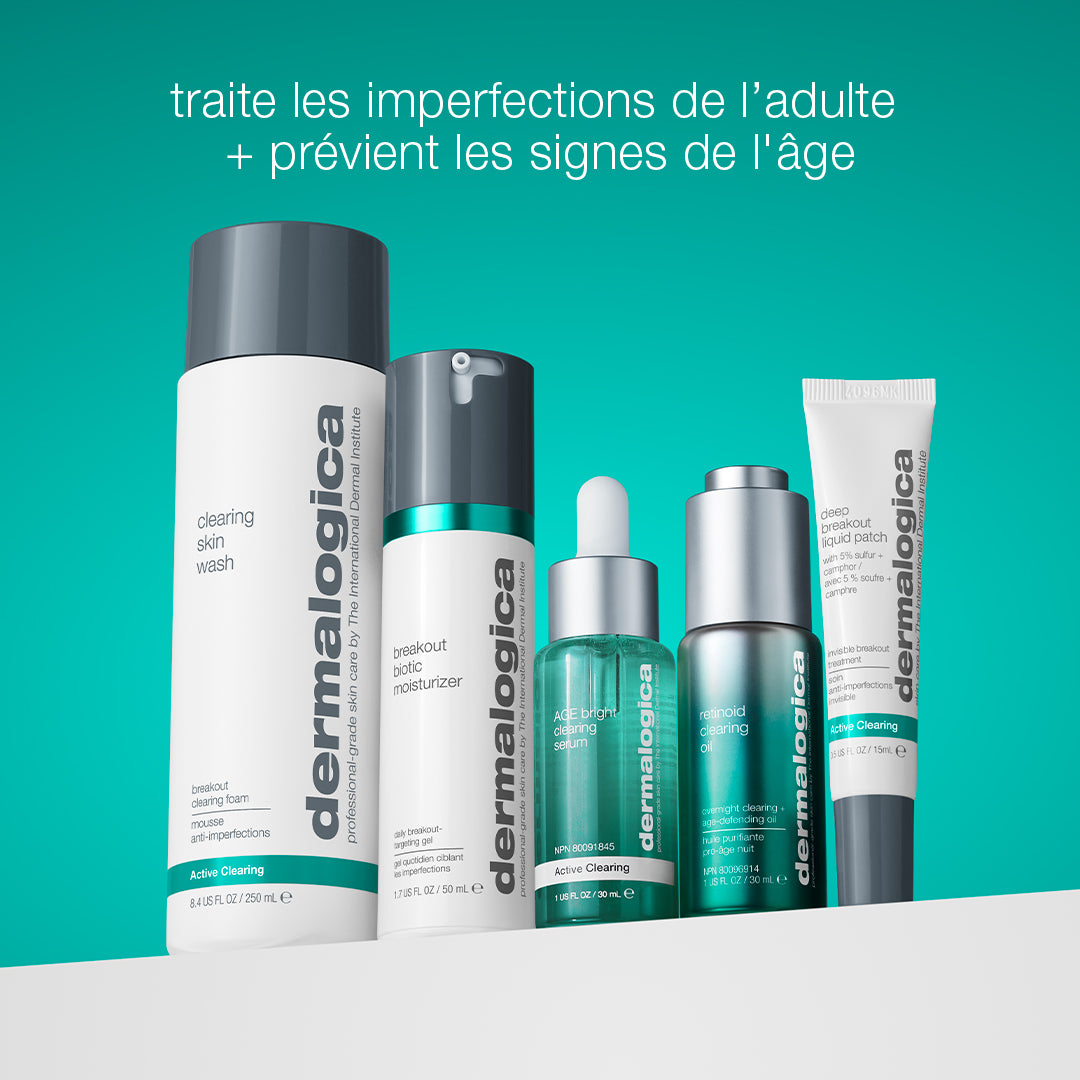 breakout biotic moisturizer | hydratant prébiotique anti-imperfections
