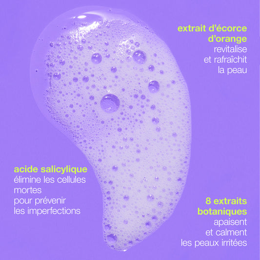 breakout clearing foaming wash | gel nettoyant anti-imperfections peaux jeunes