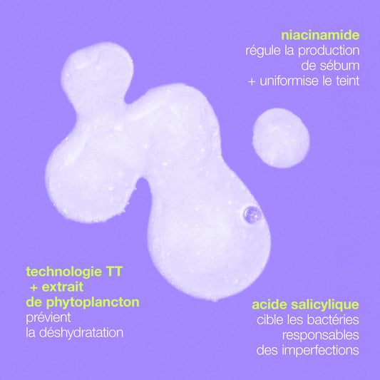 breakout clearing booster | booster anti-imperfections à l'acide salicylique - peaux jeunes