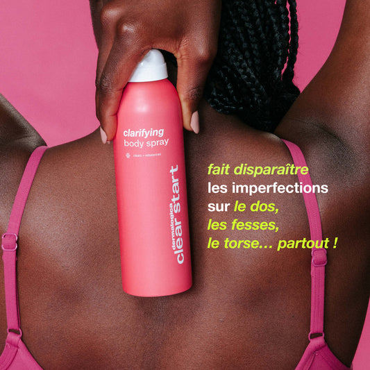 clarifying body spray | brume corporelle anti-imperfections purifiante