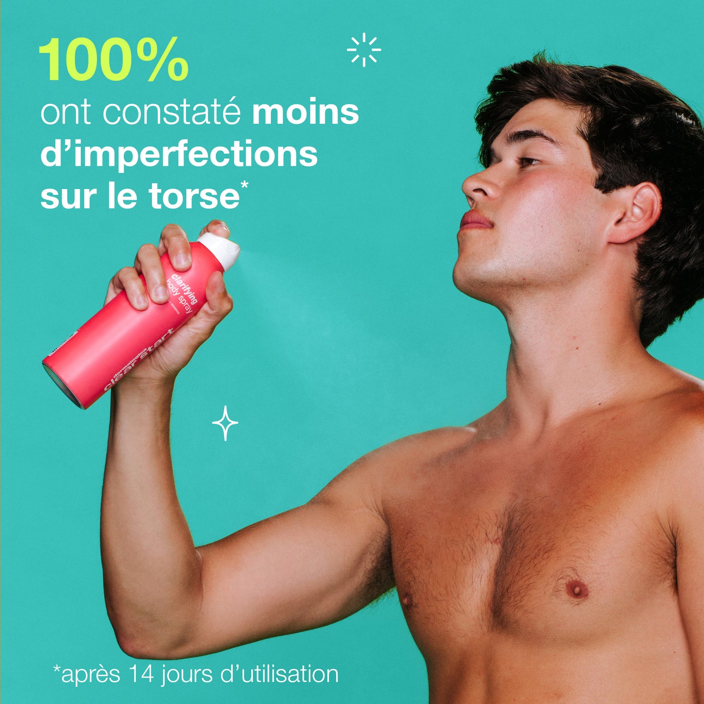 clarifying body spray | brume corporelle anti-imperfections purifiante