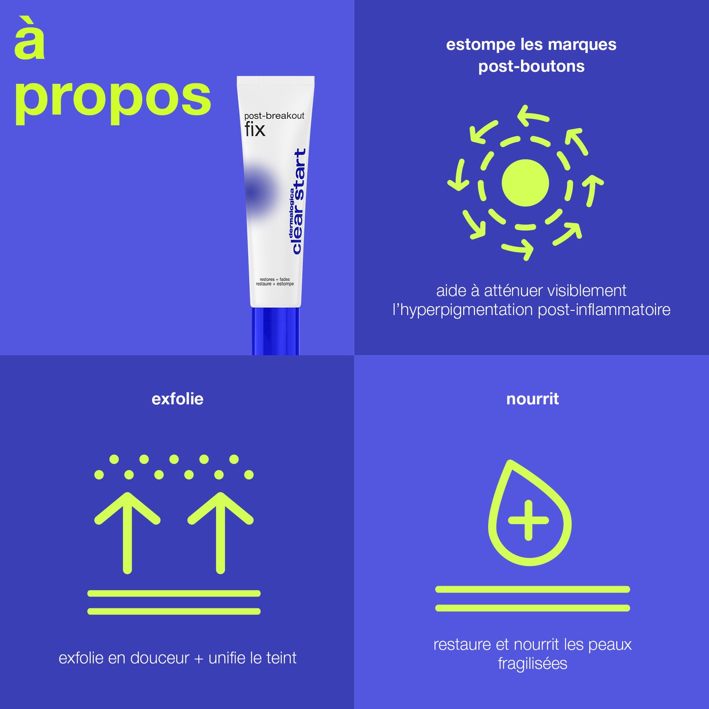 post-breakout fix | solution post-éruption cutané