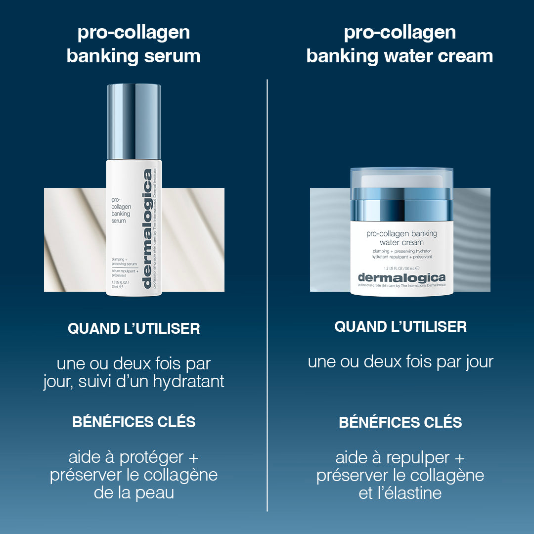 pro-collagen banking water cream | gel-crème booster de collagène