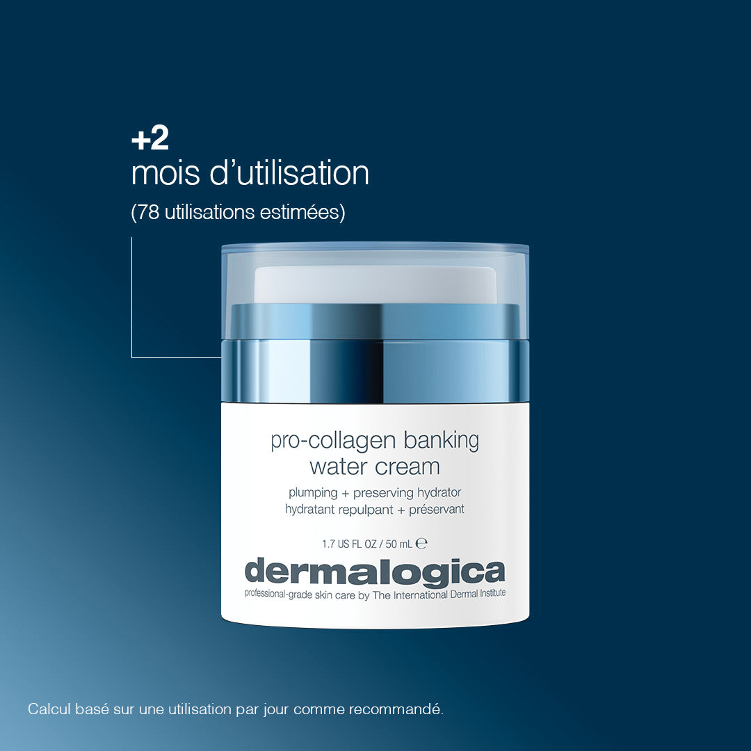 pro-collagen banking water cream | gel-crème booster de collagène