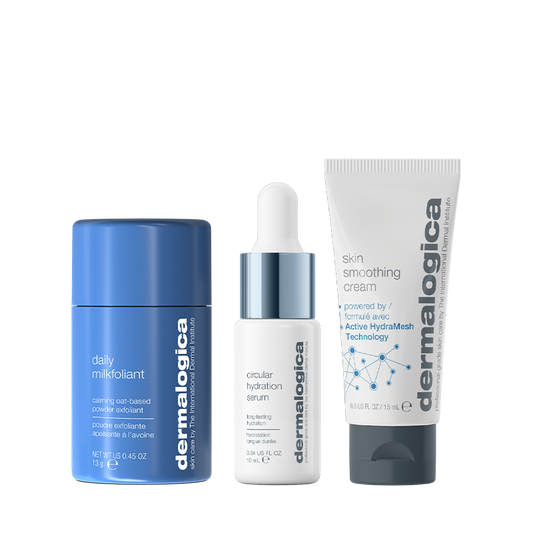 Hydration on-the-go | coffret trio exfoliant & hydratant