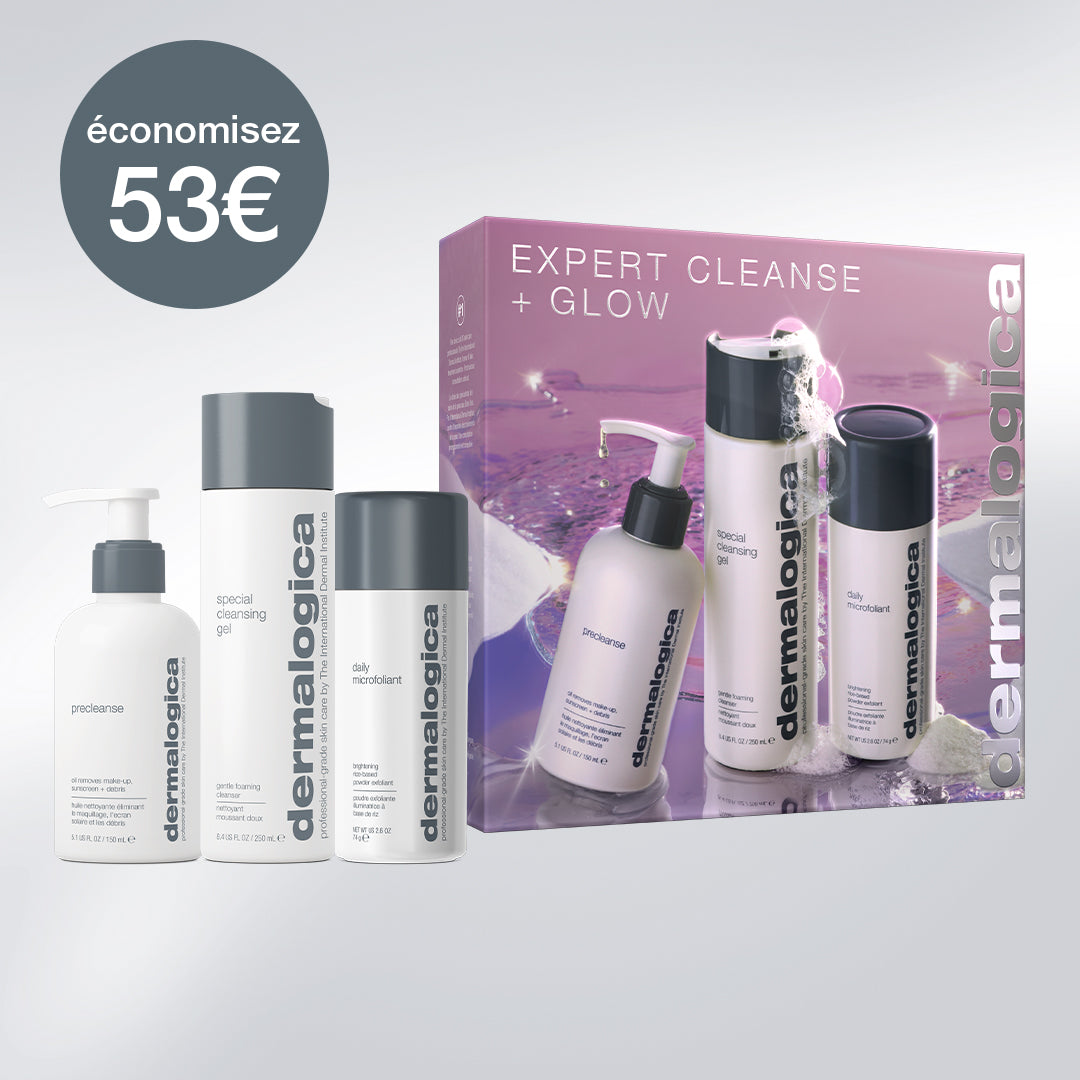 coffret Expert Cleanse + Glow | routine nettoyage expert