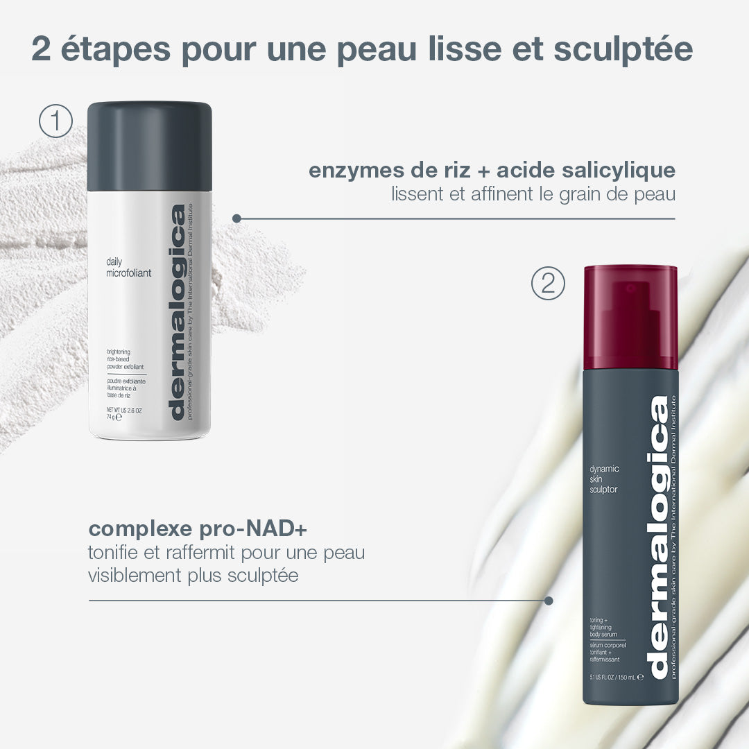coffret The Body Reset | duo expert exfoliant & sculptant corps