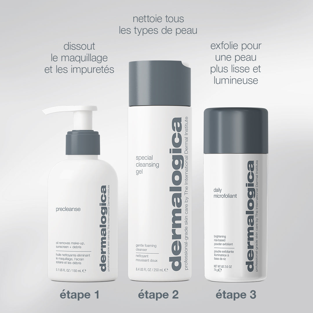 coffret Expert Cleanse + Glow | routine nettoyage expert