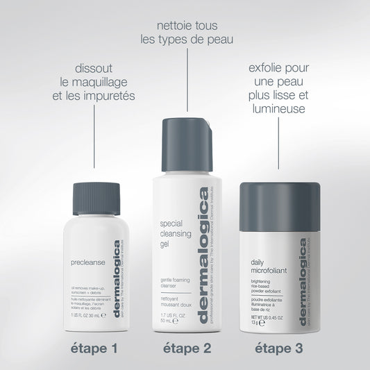 coffret Glow On The Go | routine essentiels de voyage