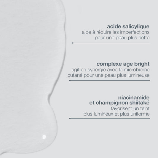 age bright clearing serum | sérum anti-imperfections à l'acide salicylique & niacinamide