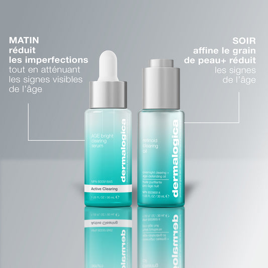 age bright clearing serum | sérum anti-imperfections à l'acide salicylique & niacinamide