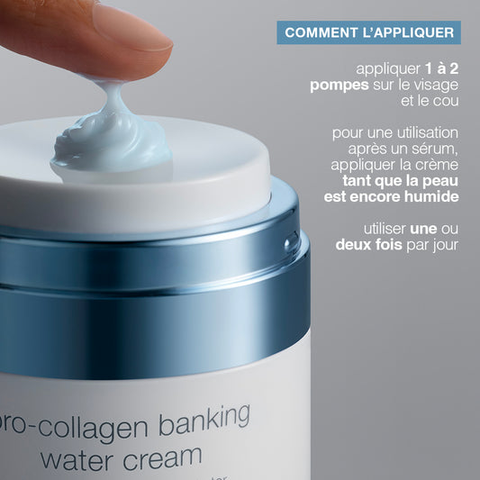 pro-collagen banking water cream | gel-crème booster de collagène