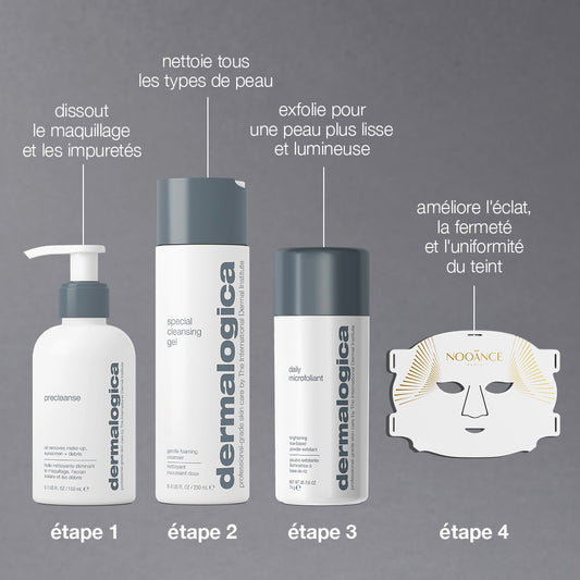 Dermalogica x NOOĀNCE | 3 best sellers + 1 masque Led NOOĀNCE