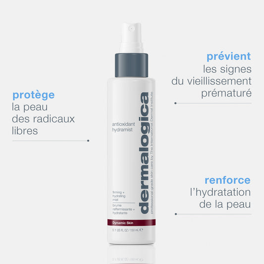 antioxidant hydramist | brume visage antioxydante anti-âge