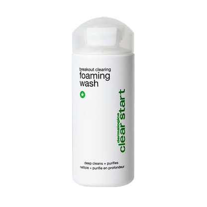 breakout clearing foaming wash