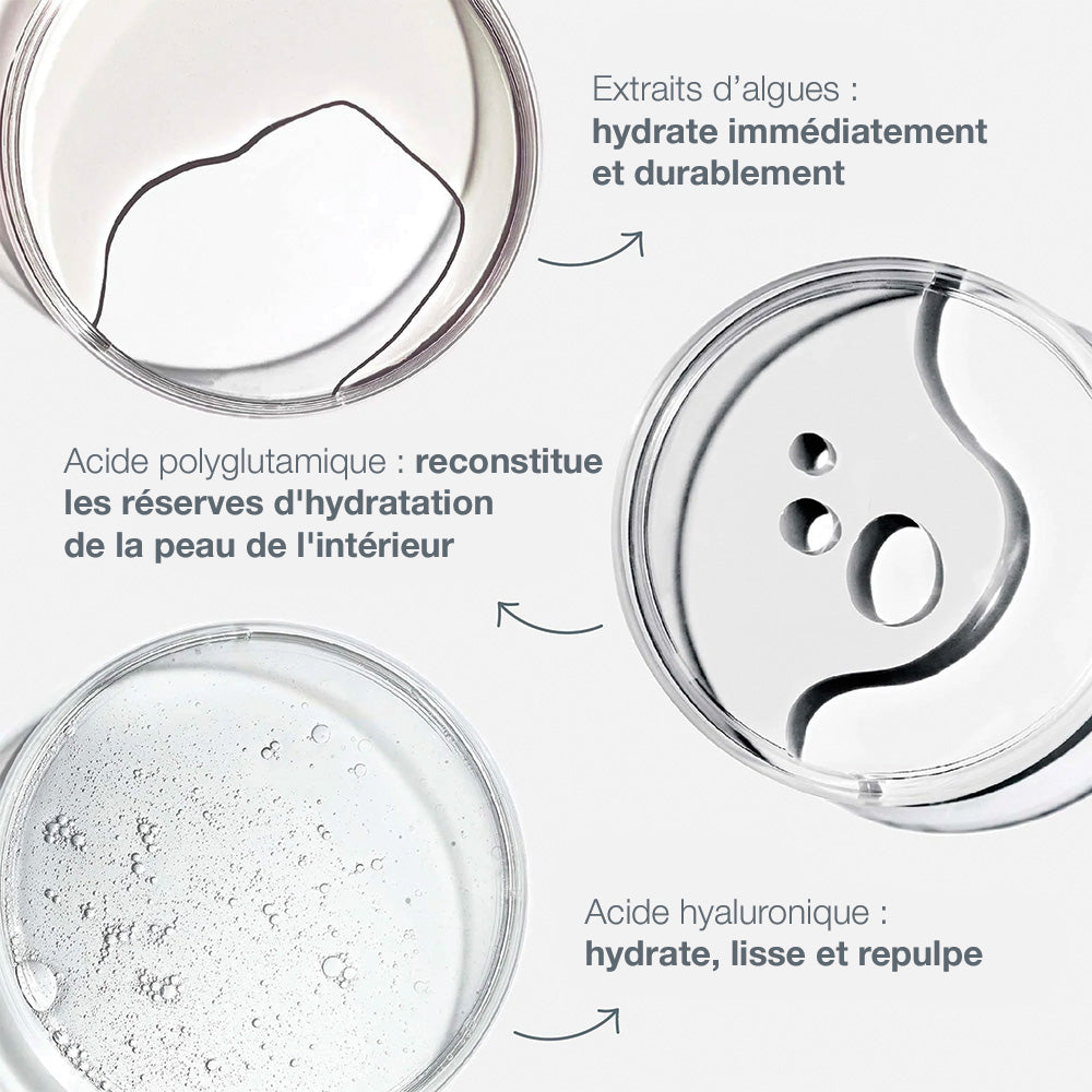 circular hydration serum | sérum hydratant à l'acide hyaluronique