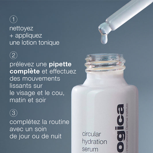 circular hydration serum | sérum hydratant à l'acide hyaluronique