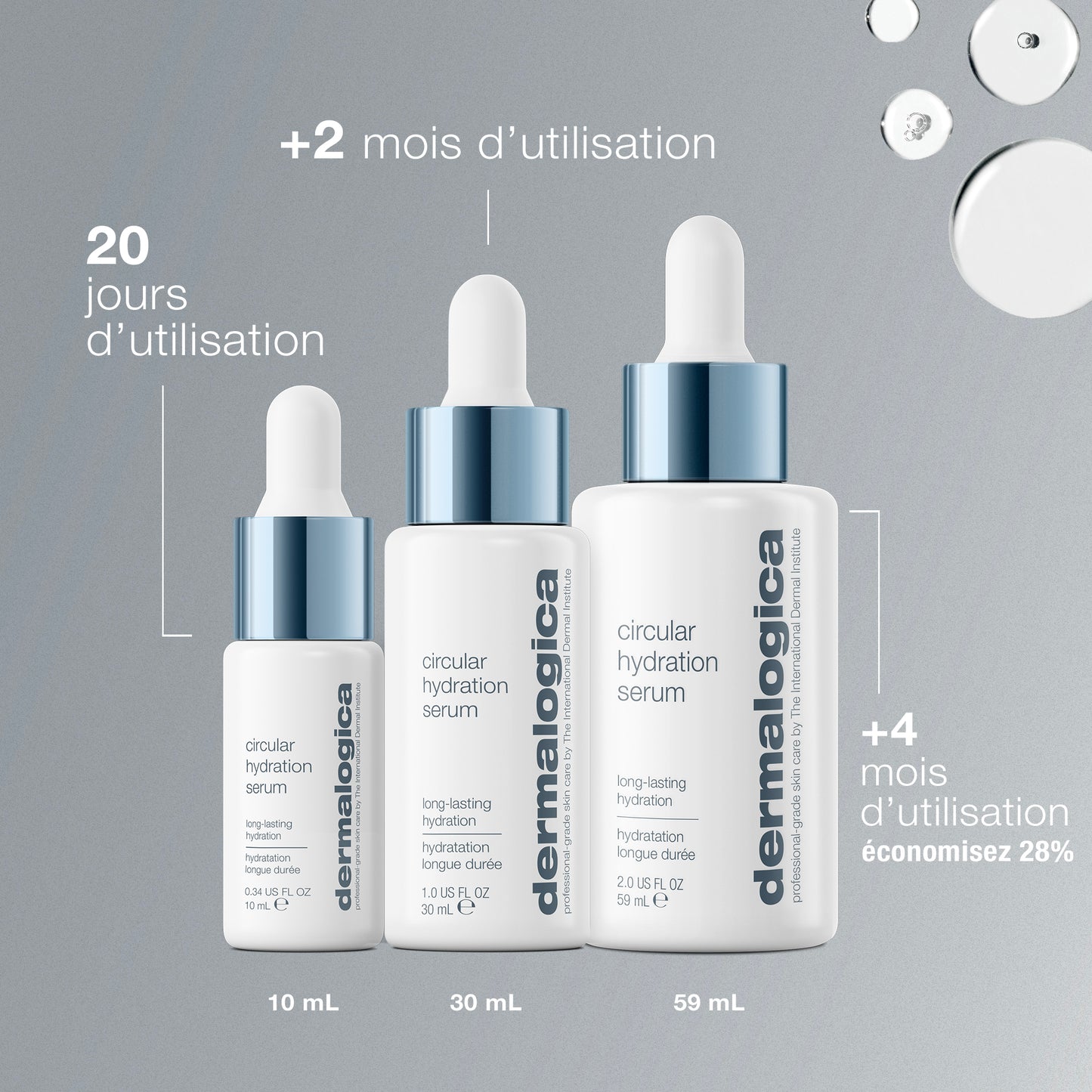 circular hydration serum | sérum hydratant à l'acide hyaluronique