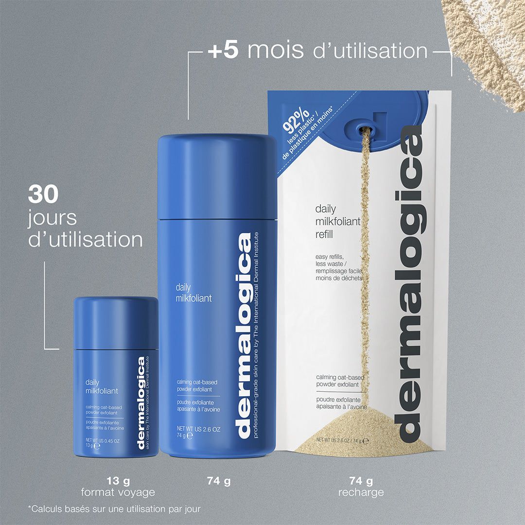 daily milkfoliant | exfoliant quotidien doux et apaisant