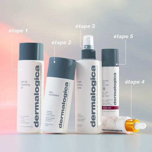 coffret skin transformation duo | duo exfoliation + protection