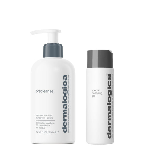 routine double nettoyage | precleanse + special cleansing gel