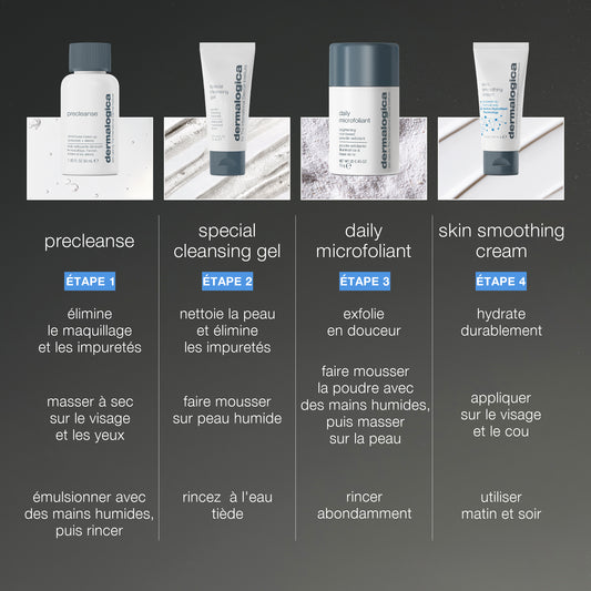 coffret discover healthy skin kit | kit découverte best-sellers peau saine