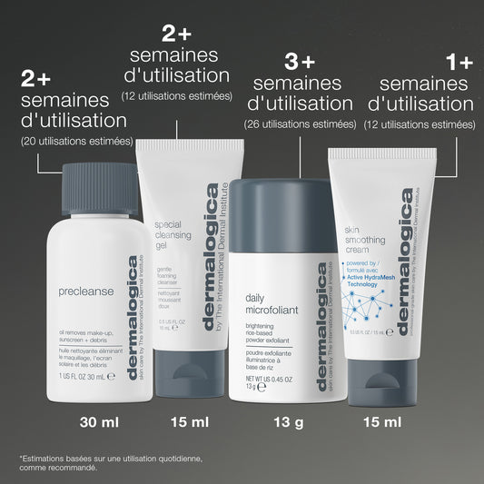 coffret discover healthy skin kit | kit découverte best-sellers peau saine