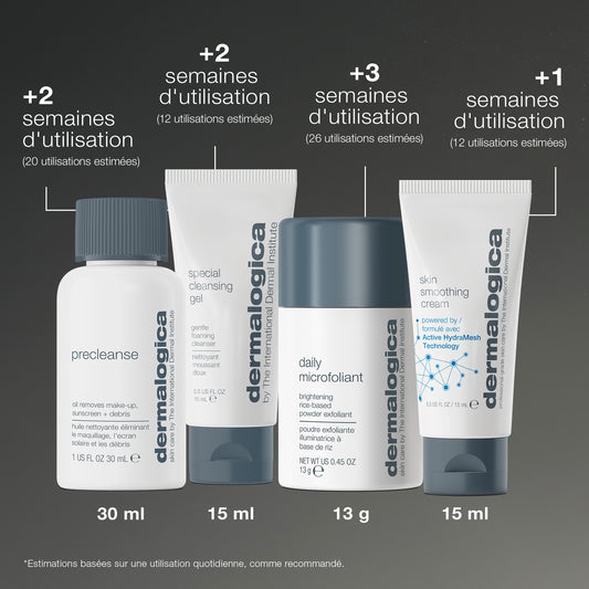 coffret discover healthy skin kit | kit découverte best-sellers peau saine