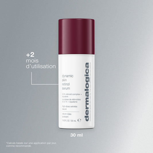 dynamic skin retinol serum 3,5% | sérum concentré au rétinol