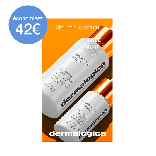 coffret duo biolumin-c serum | format voyage offert