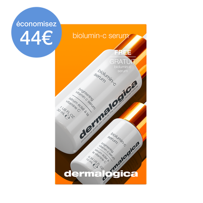 coffret duo biolumin-c serum | format voyage offert