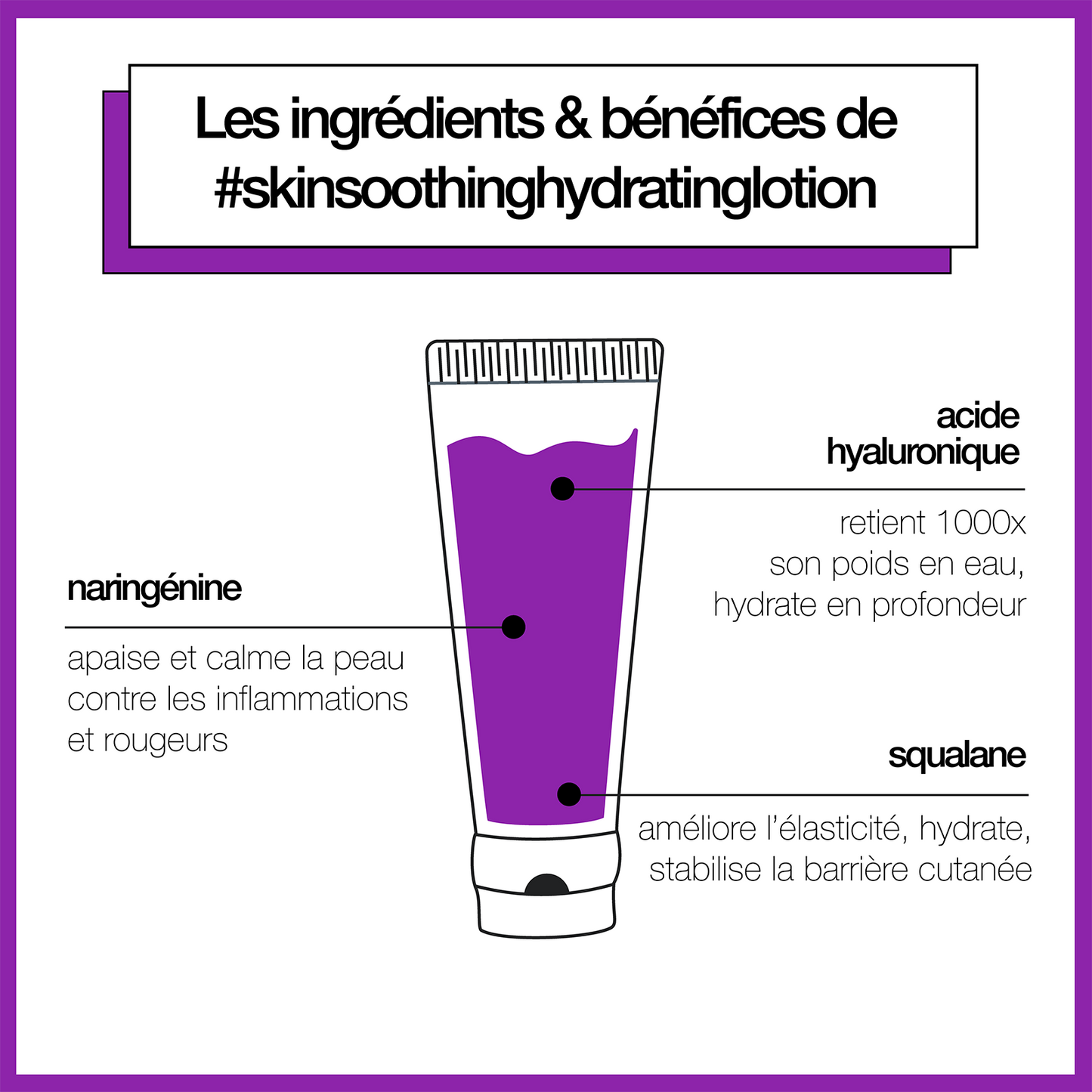 skin soothing hydrating lotion | émulsion hydratante apaisante non grasse