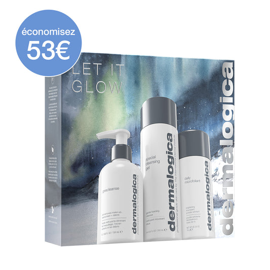 coffret let it glow | routine soins iconiques