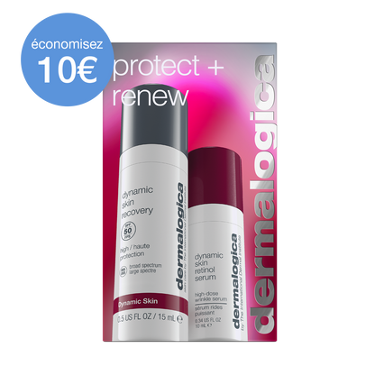 Coffret protect + renew  | duo peau protégée et régénérée