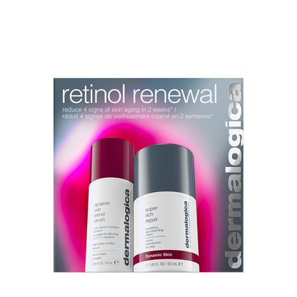 Coffret retinol renewal | Duo retinol éclat et soin anti-âge