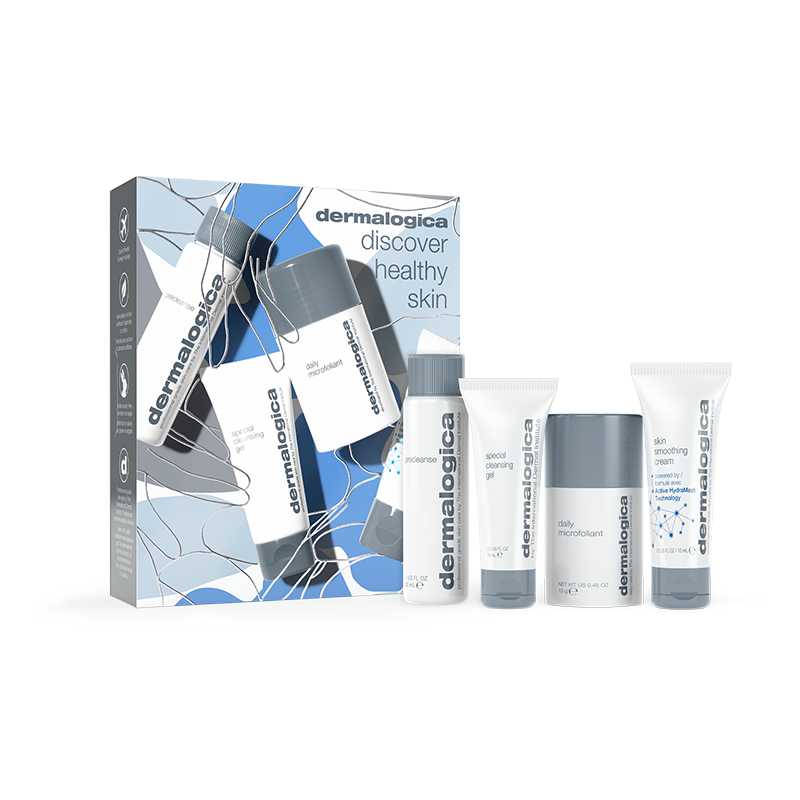 coffret discover healthy skin kit | kit découverte best-seller peau saine
