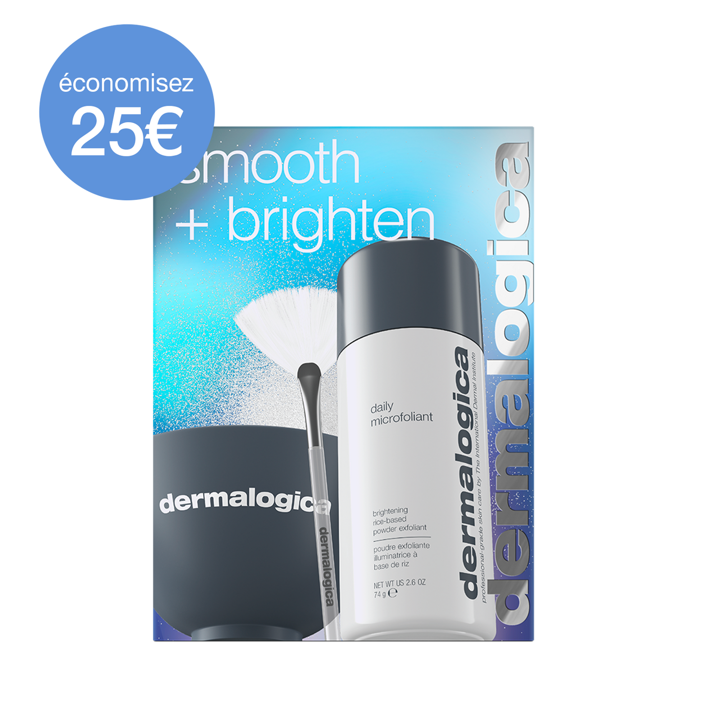 Coffret smooth + brighten | trio exfoliation quotidienne